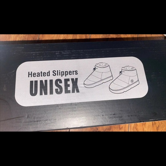 USB Heated Slippers Electric Plug in Heated Foot Warmer Slippers Size 11.5 - Picture 3 of 7